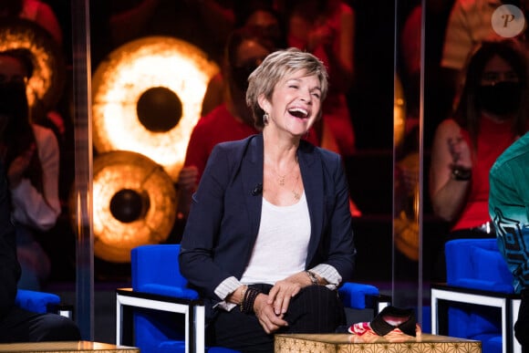 Exclusif - Véronique Jannot - Enregistrement de l'émission "La boîte à Secrets 5" à Paris, qui sera diffusée le 9 octobre sur France 3. Le 21 septembre 2020 . © Tiziano Da Silva / Bestimage 