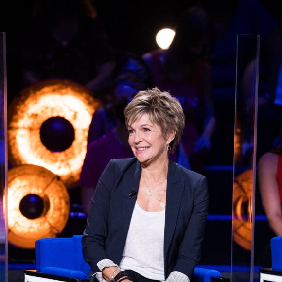 Exclusif - Véronique Jannot - Enregistrement de l'émission "La boîte à Secrets 5" à Paris, qui sera diffusée le 9 octobre sur France 3. Le 21 septembre 2020 © Tiziano Da Silva / Bestimage 