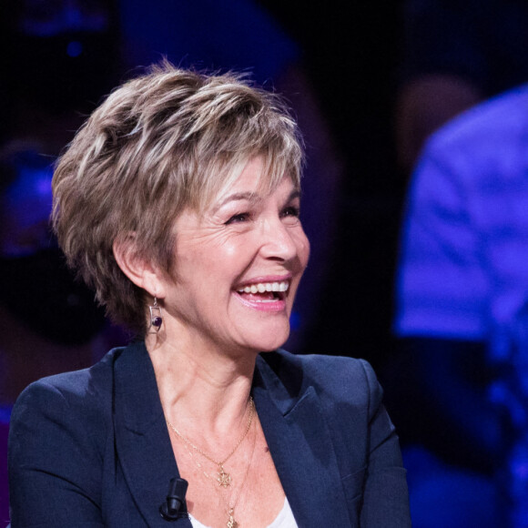 Exclusif - Véronique Jannot - Enregistrement de l'émission "La boîte à Secrets 5" à Paris, qui sera diffusée le 9 octobre sur France 3. Le 21 septembre 2020. © Tiziano Da Silva / Bestimage 