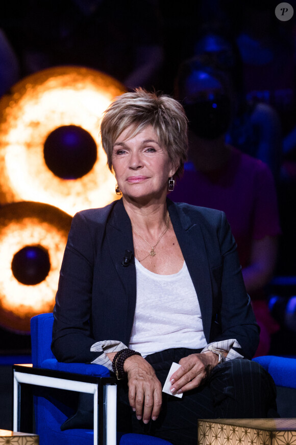 Exclusif - Véronique Jannot - Enregistrement de l'émission "La boîte à Secrets 5" à Paris, qui sera diffusée le 9 octobre sur France 3. Le 21 septembre 2020 © Tiziano Da Silva / Bestimage