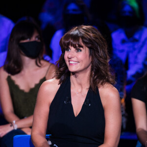 Exclusif -  Faustine Bollaert - Enregistrement de l'émission "La boîte à Secrets 5" à Paris, qui sera diffusée le 9 octobre sur France 3. Le 21 septembre 2020. © Tiziano Da Silva / Bestimage 