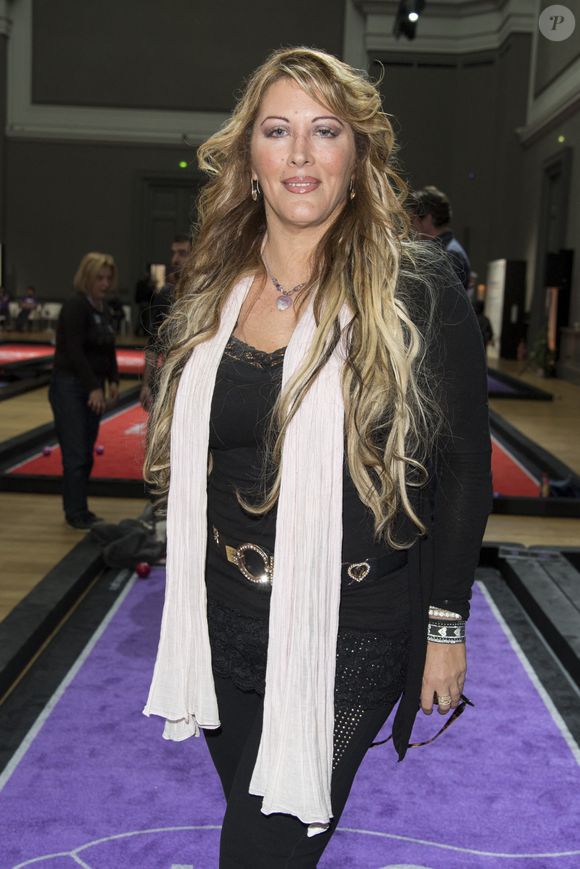 Exclusif - Loana, très amincie, lors de la 15ème édition du "Challenge Laurette Fugain - Tournoi des Personnalités" au Grand Palais à Paris, le 7 octobre 2017. © Gorassini-Perusseau/Bestimage 
