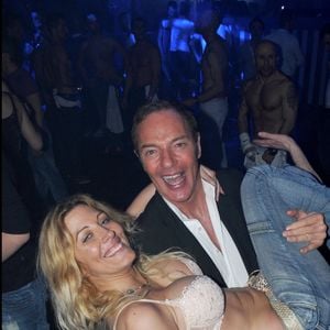Loana et Tomy Gomez au Queen à Paris.