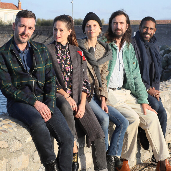 Exclusif - Xavier Legrand, président du jury, Marie Gillain, Clémence Poésy, Robin Coudert (Bob), Loup-Denis Elion - Rendez-vous avec les membres du jury du 7e Festival international du film de Saint-Jean-de-Luz le 5 octobre 2020.