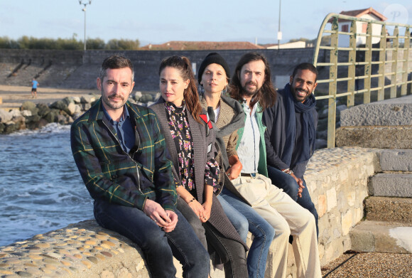 Exclusif - Xavier Legrand, président du jury, Marie Gillain, Clémence Poésy, Robin Coudert (Bob), Loup-Denis Elion - Rendez-vous avec les membres du jury du 7e Festival international du film de Saint-Jean-de-Luz le 5 octobre 2020.