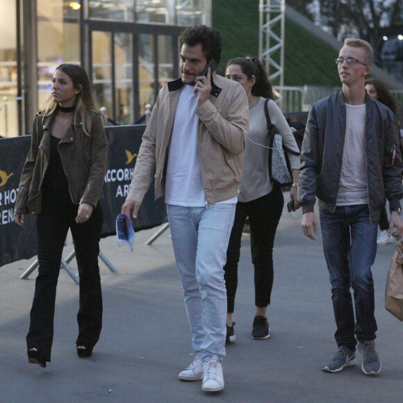 Exclusif - Amir Haddad et sa femme Lital - Arrivée des people au concert de Justin Bieber à l'AccorHotels Arena à Paris dans le cadre de sa tournée "Purpose World Tour", le 20 septembre 2016. 