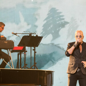 Exclusif - Pascal Obispo - Concert "Unis pour le Liban" à l'Olympia à Paris. Le 1er octobre 2020 © Da Silva-Moreau / Bestimage 