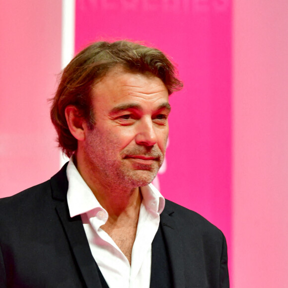 Patrick Puydebat au photocall de la seconde soirée du festival Canneseries saison 3 au Palais des Festivals à Cannes, le 10 octobre 2020. © Bruno Bebert / Bestimage