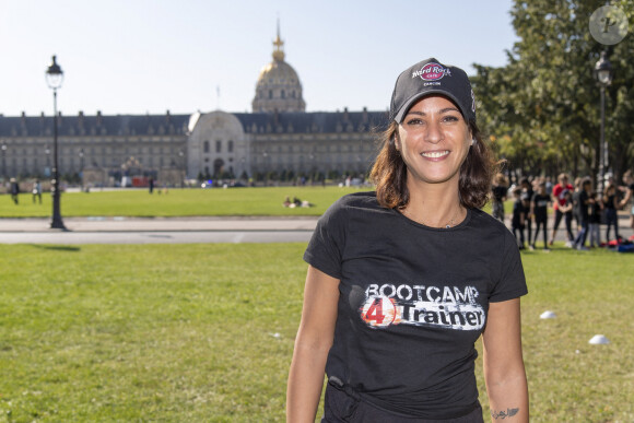 Samira Lachhab - 2e édition du "Bootcamp des Ambassadeurs" aux Invalides à Paris, le 21 septembre 2019. © Pierre Perusseau/Bestimage
