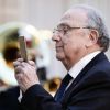 Pierre Aidenbaum - Arrivées pour les voeux du Président de la République aux bureaux des assemblées, au Conseil de Paris, aux corps constitués, aux forces vives et aux héros de 2017 au palais de l'Elysée à Paris le 30 janvier 2018. © Stéphane Lemouton / Bestimage