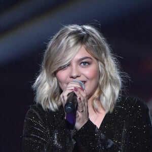 Exclusif - Louane Emera - Enregistrement de l'émission "La chanson Secrète" présentée par Nikos Aliagas à la Seine Musicale à Boulogne-Billancourt. Le 27 novembre 2018. © D.Guignebourg-G.Gorassini / Bestimage