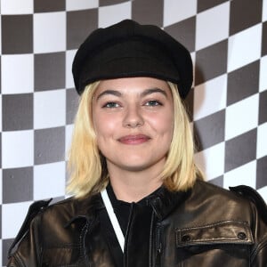 Exclusif - Louane Emera - Vernissage de l'exposition "Race Kit" par le photographe Mathieu César au concept store Montaigne Market à Paris, France, le 25 septembre 2018. © Giancarlo Gorassini/Bestimage