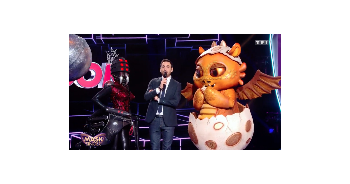 Le Dragon dans Mask Singer - Purepeople