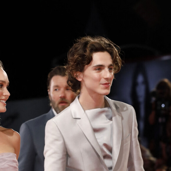 Lily-Rose Depp et Timothée Chalamet - Tapis rouge du film "The King" lors du 76ème festival international du film de Venise, la Mostra, le 2 septembre 2019. © Future-Image via ZUMA Press/Bestimage