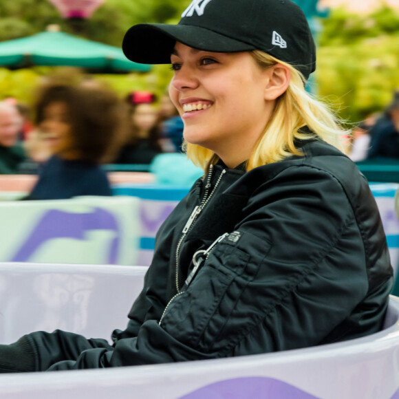 Louane prête pour la grande fête de Mickey à Disneyland Paris le 1er novembre 2018. © Disneyland Paris via Bestimage
