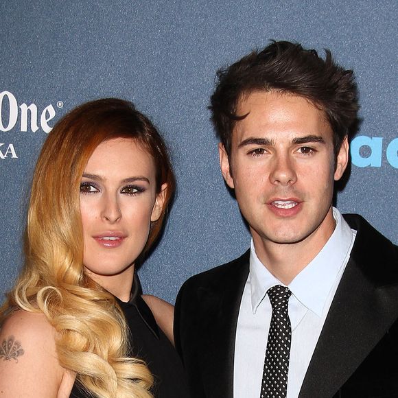 Rumer Willis et son compagnon Jayson Blair - People au 24eme " GLAAD Media Awards " au JW Marriott a Los Angeles, le 20 avril 2013
