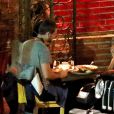 Exclusif - Rumer Willis et Nick Viall dînent en tête à tête à Los Angeles, le 30 septembre 2020.