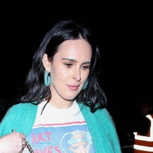 Exclusif - Rumer Willis à la sortie de la Pre-Oscar dans le quartier de Beverly Hills à Los Angeles, le 8 février 2020