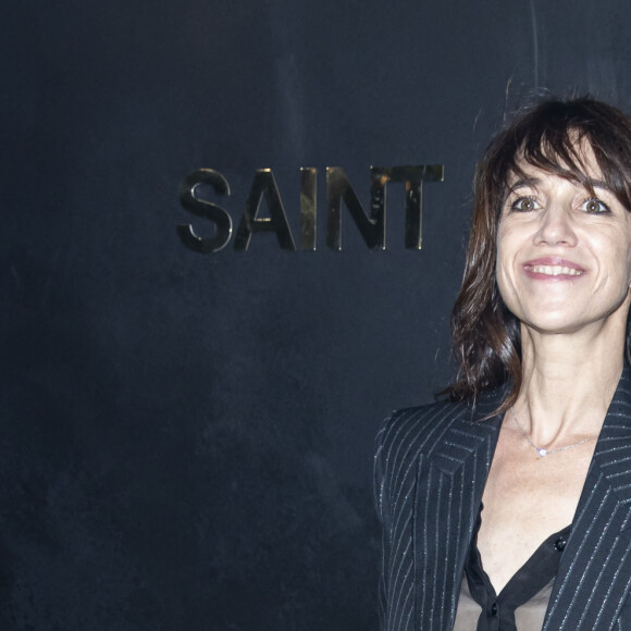 Charlotte Gainsbourg - Photocall du défilé de mode PAP printemps-été 2020 "Saint Laurent" à Paris. Le 24 septembre 2019 © Olivier Borde / Bestimage