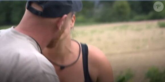 Jérôme avec ses prétendantes Lucile et Alicia dans "L'amour est dans le pré 2020", lundi 26 octobre, sur M6