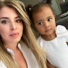 Emilie Fiorelli avec sa fille Louna, le 27 février 2020