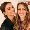 Marine Lorphelin et sa soeur Lou-Anne, sacrée Miss Bourgogne 2020.