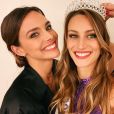 Marine Lorphelin et sa soeur Lou-Anne, sacrée Miss Bourgogne 2020.