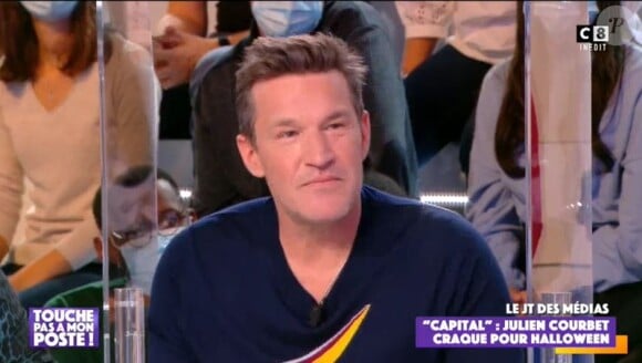 Benjamin Castaldi dans "Touche pas à mon poste", le 26 octobre 2020, sur C8