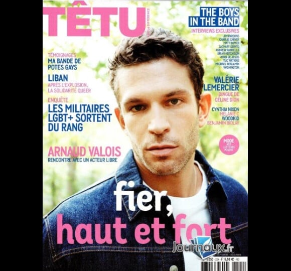 Retrouvez l'interview d'Arnaud Valois dans le magazine Têtu, n° 224 du 8 octobre 2020.