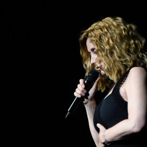 Lara Fabian en concert au Zenith de Paris, France, le 16 juin 2018. © BOV/Bestimage 