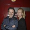 Jose Garcia et sa femme Isabelle Doval - People au concert de Patrick Bruel au Zenith de Paris le 31/05/2013