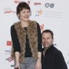 Armelle Deutsch et Thomas Jouannet lors du 15e festival du film de Luchon, en France, le 15 février 2013. 