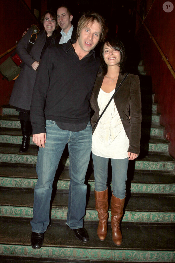 Thomas Jouannet et Armelle Deutsch à l'avant-première de "Regarde moi", à Paris, le 26 janvier 2006. 