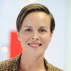 Exclusif - Armelle Deutsch - Enregistrement de l'émission "Vivement Dimanche" au studio Gabriel à Paris, présentée par Michel Drucker et diffusée le 29 septembre 2019 sur France 2. Le 11 septembre 2019 © Guillaume Gaffiot / Bestimage