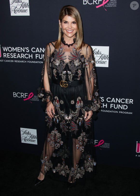 Lori Loughlin à la soirée capitative Women's Cancer Research à l'hôtel Beverly Wilshire à Beverly Hills, le 27 février 2018.