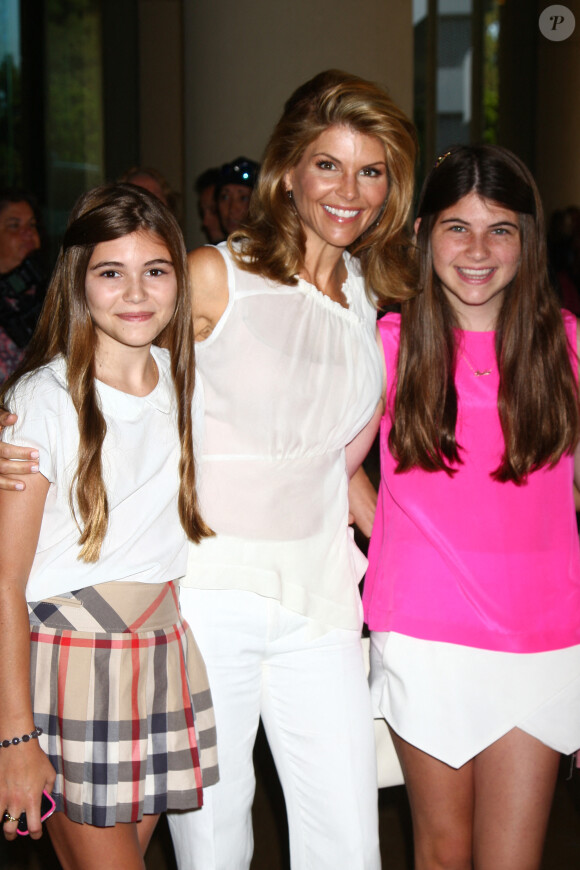 Lori Loughlin et ses filles Isabella et Olivia lors du "Hallmark Channel and Hallmark Movie Channel's '2013 Summer TCA' Press Gala" à Beverly Hills. Le 24 juillet 2013.