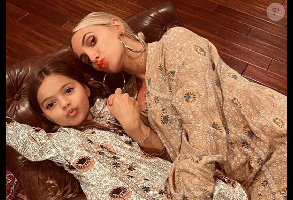 Ashlee Simpson et sa fille Jagger Snow sur Instagram. Le 31 juillet 2020.