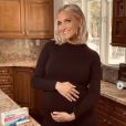 Ashlee Simpson, enceinte de son troisième enfant. Août 2020.