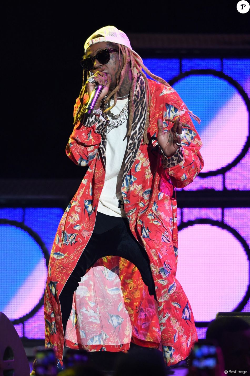 Lil Wayne en concert au Coral Sky Amphitheatre à West Palm Beach en