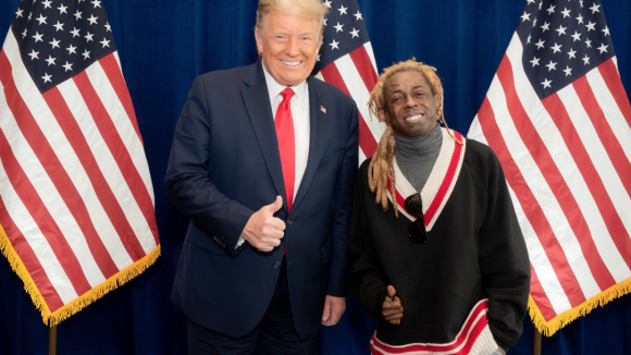 Lil Wayne affiche son soutien à Trump et se fait larguer par sa copine