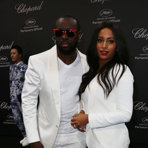 Maitre Gims et sa femme DemDem - Photocall de la soirée Chopard lors du 69ème Festival International du Film de Cannes le 16 mai 2016. 