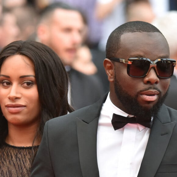 Maître Gims et sa femme DemDem - Montée des marches du film "The BFG" ("Le BGG Le Bon Gros Géant") lors du 69ème Festival International du Film de Cannes. Le 14 mai 2016. © Giancarlo Gorassini/Bestimage 