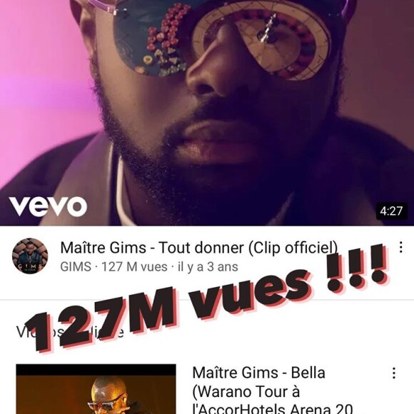 Nouveau clash entre Gims et Booba sur les réseaux sociaux (Novembre 2020).
