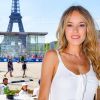 Exclusif - Elodie Fontan (Marraine du LGCT - LPEJ) lors du Longines Paris Eiffel Jumping au Champ de Mars à Paris, France © Pierre Perusseau/Bestimage