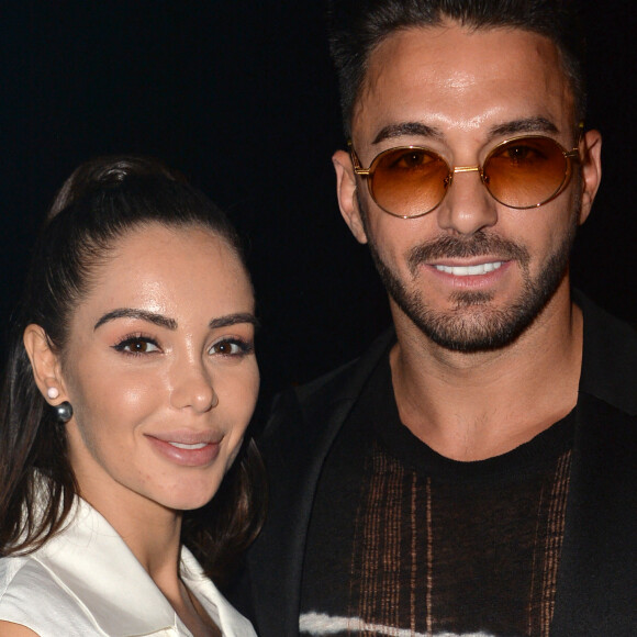Nabilla Benattia (enceinte) et son mari Thomas Vergara au photocall de l'after party "Magnum x Rita Ora" sur la plage privée Magnum lors du 72ème Festival International du Film de Cannes, France © Veeren/Bestimage 