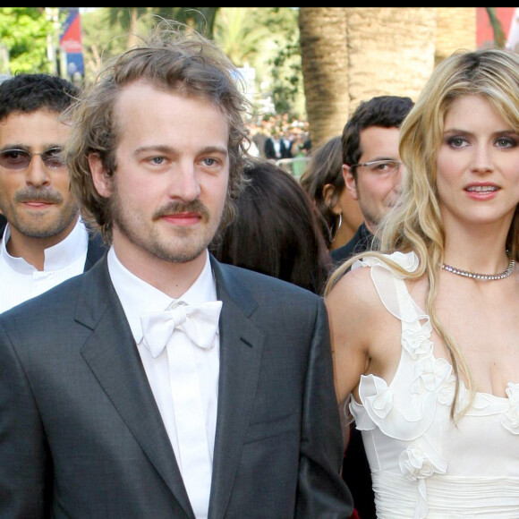 Alice Taglioni et Jocelyn Quivrin au Festival de Cannes en 2005.