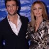 Exclusif - Caroline Receveur et son compagnon Hugo Philip - Les célébrités assistent au dîner de gala de l'association "Make a wish" au Pavillon Potel et Chabot à Paris. © Rachid Bellak / Bestimage