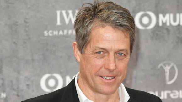 Hugh Grant dans l'émission The Late Show With Stephen Colbert.
