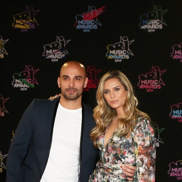 Clara Morgane et son mari Jérémy Olivier - 21ème édition des NRJ Music Awards au Palais des festivals à Cannes le 9 novembre 2019. © Dominique Jacovides/Bestimage 