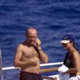  Phil Collins et son épouse Orianne à Porto Cervo en Sardaigne. 